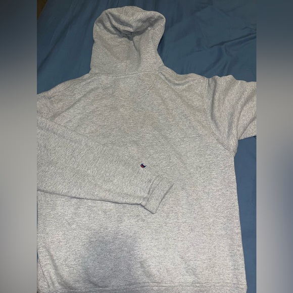 Cute oversized grey champion hoodie - Picture 2 of 3